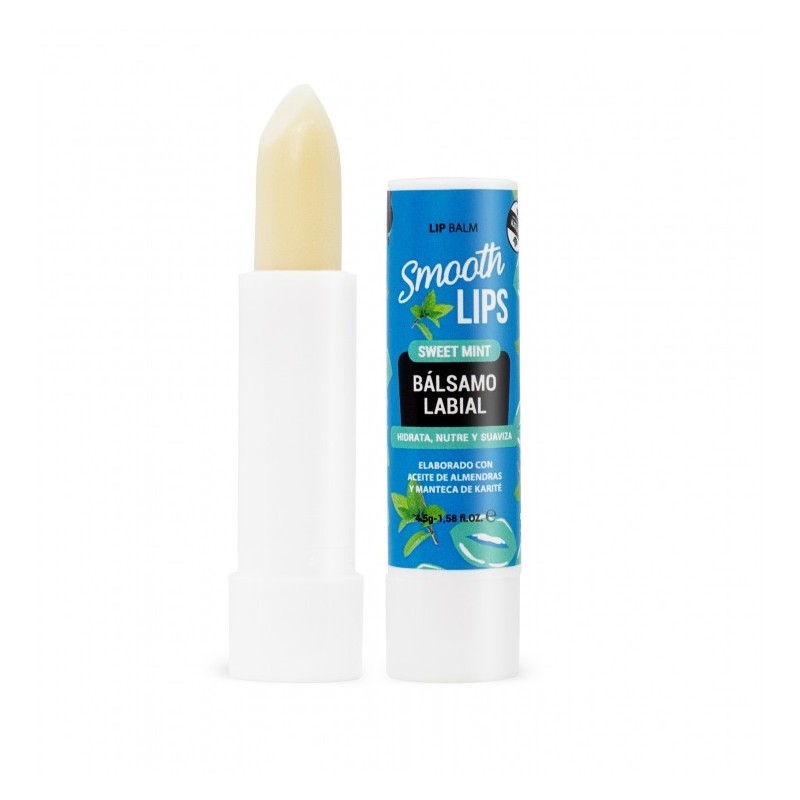 SWEET MINT NATURAL LIP BALM - MINT - ALMOND OIL AND SHEA BUTTER - SMOOTH LIPS-LIP BALMS-HOSTENATURA