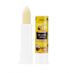 NATURAL COCONUT LIP BALM - COCONUT - ALMOND OIL AND SHEA BUTTER - SMOOTH LIPS