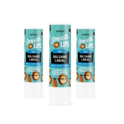 BALSAMO LABBRA NATURALE FREE - NEUTRO - OLIO DI MANDORLE E BURRO DI KARITÈ - LABBRA LISCE