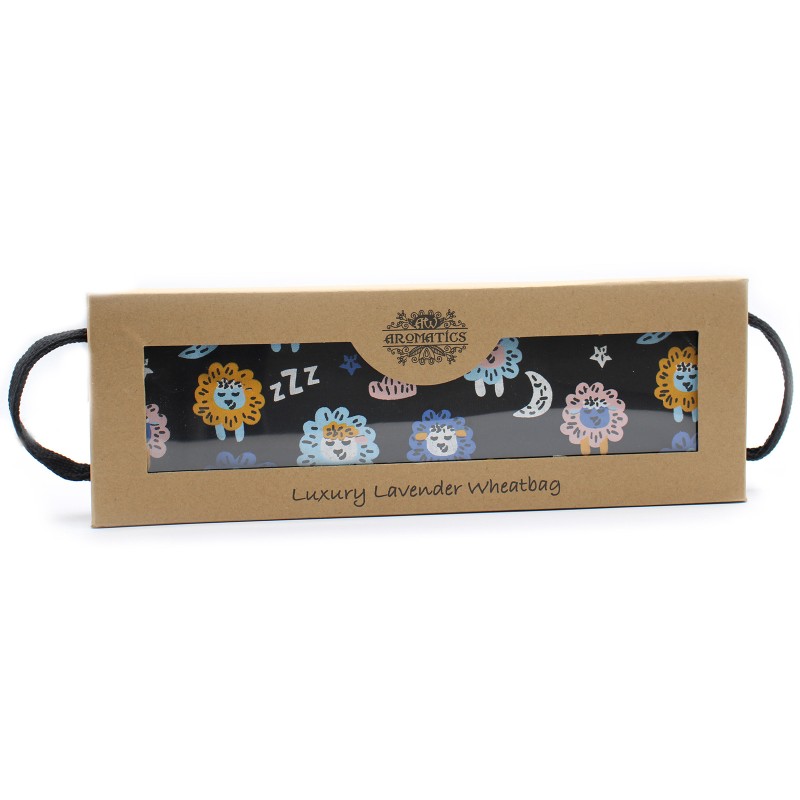 Luxus Lavendel Weizen Tasche in Geschenkbox - Sleepy Sheep-WEIZENSÄCKE-HOSTENATURA