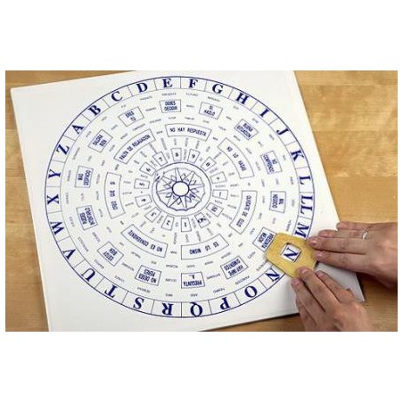 OUIJA PROFESIONAL SIETE CIRCULOS (Con doble cara)