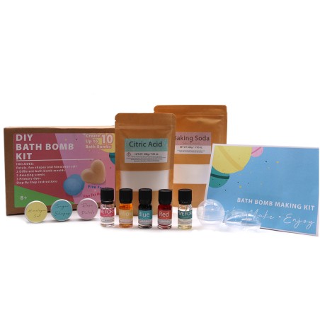 Kit para hacer Bombas de Baño - Aleación y satén