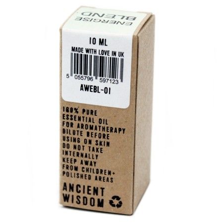 Mezcla Aceites Esenciales - Caja - Energizante - Menta, Incienso y Limon - 10ml  - 3