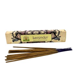 Namaste Mandala Masala Incense - Lavender - Traditional Indian Agarbathi - Handmade