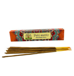 Incienso Namaste Mandala Masala - Palo Santo - Tradicional de India Agarbathi - Hecho a Mano