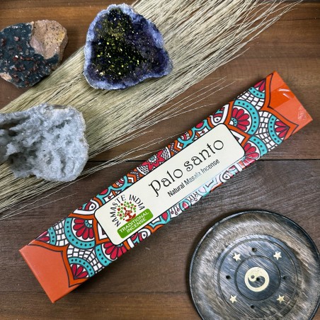 Incienso Namaste Mandala Masala - Palo Santo - Tradicional de India Agarbathi - Hecho a Mano