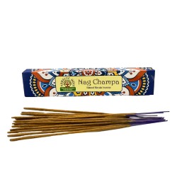 Incenso Namaste Mandala Masala - Nag Champa - Agarbathi Indiano Tradicional - Feito à Mão