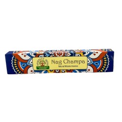 Incenso Namaste Mandala Masala - Nag Champa - Agarbathi Indiano Tradicional - Feito à Mão