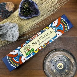 Incenso Namaste Mandala Masala - Nag Champa - Agarbathi Indiano Tradicional - Feito à Mão