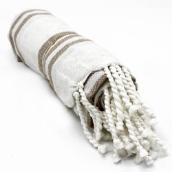 Hammam Spa Towel - Sand - 90x170cm