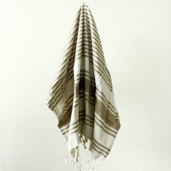 Hammam Spa Towel - Sand - 90x170cm