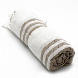 Hammam Spa Towel - Sand - 90x170cm