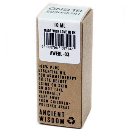 Mezcla Aceites Esenciales - Caja - Felicidad - Bergamota, Ylang Ylang y Pomelo - 10ml  - 3