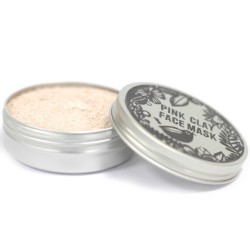 Máscara Facial Natural - Argila Rosa 50g