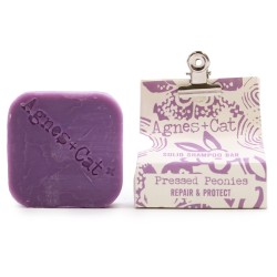 Solid Shampoo - Peonies - Agnes+Cat - SLS and SLES Free - Paraben-Free - Vegan - Irritated Scalp