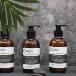 Crema de mans e corpo con enebro, lima e menta 250 ml - Protectora