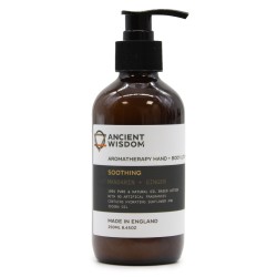 Crema de mans e corpo de mandarina e xenxibre 250 ml - Calmante