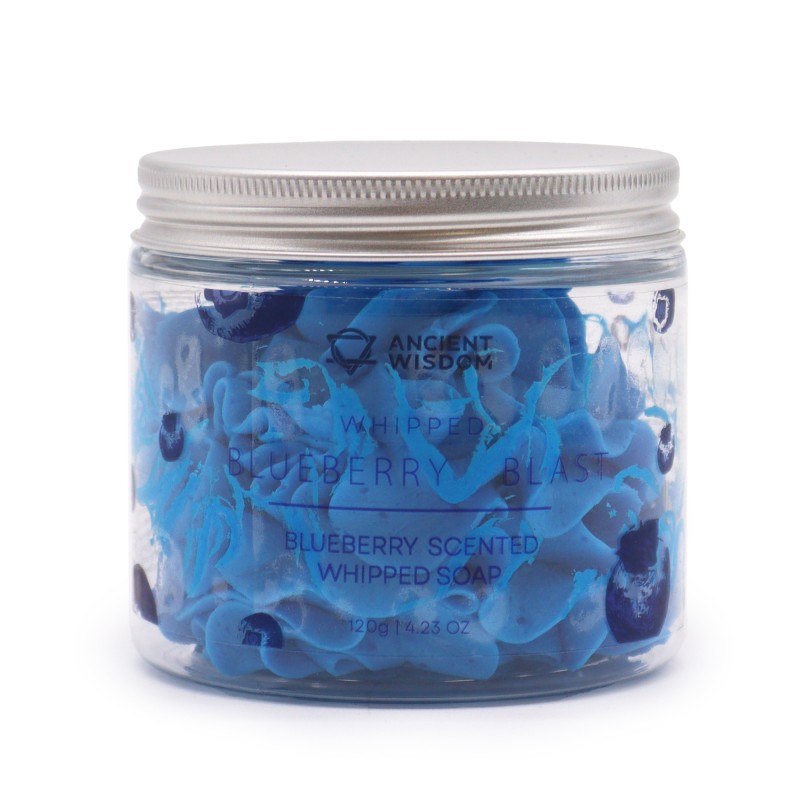 Chantilly Whipped Soap - Blueberries 120g-CHANTILLY WHIPPED SOAP-HOSTENATURA