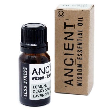 Mezcla Aceites Esenciales - Caja - Anti Estrés - Clary Sage, Limón y Lavanda - 10ml  - 1