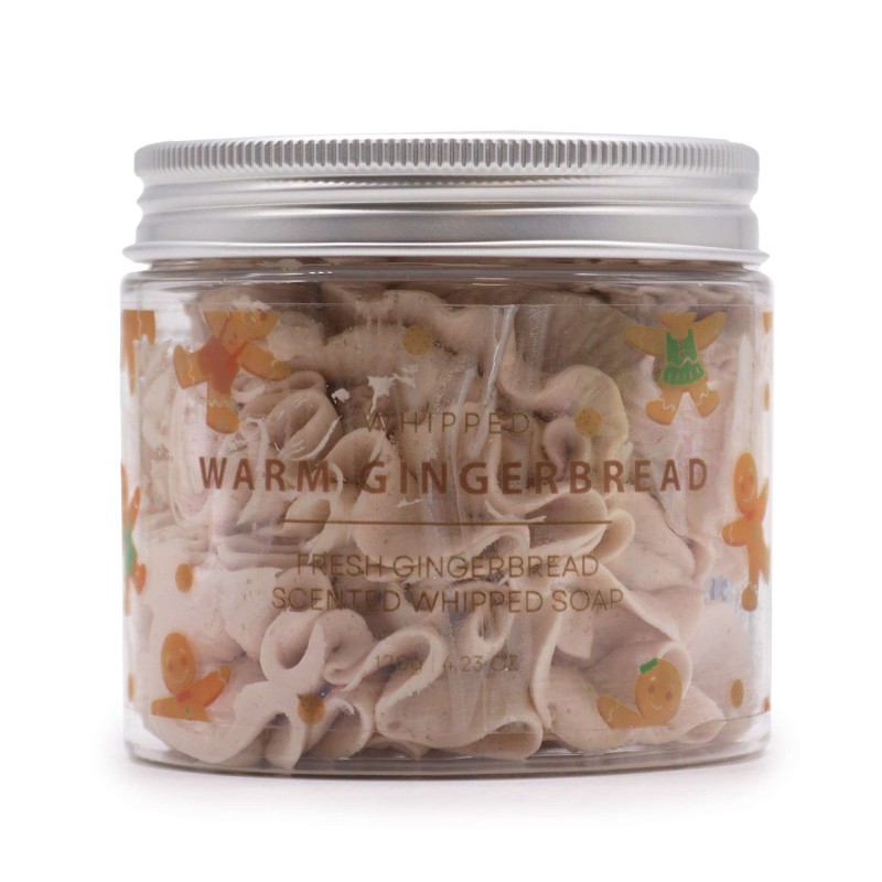 Chantilly Whipped Soap - Gingerbread Cookies 120g-CHANTILLY WHIPPED SOAP-HOSTENATURA