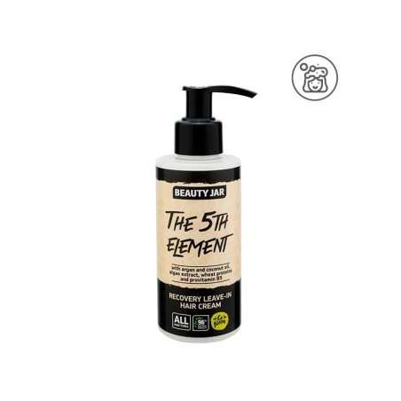 CREMA CAPILAR SIN ACLARADO RECUPERACIÓN - ALGAS Y PROVITAMINA B5 - BEAUTY JAR - SIN SLS - SIN PARABENOS - DOSIFICADOR - 150ml