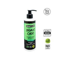 BALSAMO NATURALE PER CAPELLI VOLUME - AVOCADO, COCCO E OLIVA - BEAUTY JAR - SENZA SLS - SENZA PARABENI - DISPENSER - 250ml