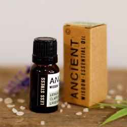 Miscela di oli essenziali - Scatola - Anti-stress - Salvia sclarea, Limone e Lavanda - 10ml - 4