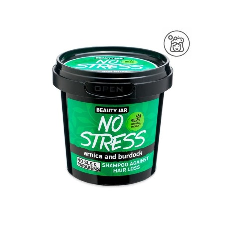 NATÜRLICHES SHAMPOO GEGEN HAARAUSFALL - ARNIKA UND KLETTE - BEAUTY JAR - SLS FREE - PARABENFREI - WANNE - 250ml