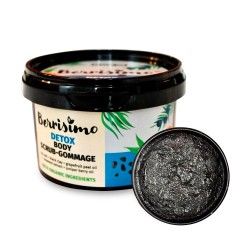 DETOX BODY SCRUB - CLAY, GRAPE & BERRIES - BERRISIMO - SLS-FREE - SLES-FREE - PARABEN-FREE - 350gr