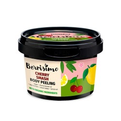 BODY PEELING - CHERRY, SAGE AND LEMON - BERRISIMO - SLS-FREE - SLES-FREE - PARABEN-FREE - 300gr