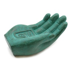 Incense Burner - Protective Earth (Green) - 14x6x4cm