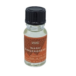 Fragrance Oil 10 ml - Hot Gingerbread Cookie - Christmas