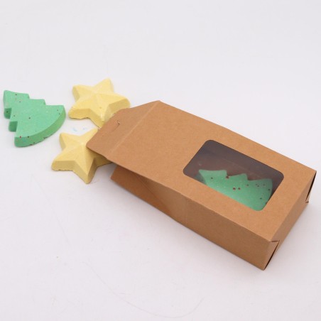 Pack de Regalo de Bombas de Baño Navideñas - Noche de Paz