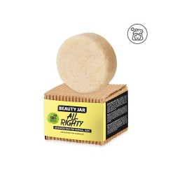 FESTES SHAMPOO FÜR NORMALES HAAR - KAKAO UND KOKOSNUSS - BEAUTY JAR 65gr