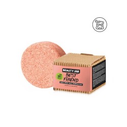 WIELOFUNKCYJNY SZAMPON W STAŁYM - GRAPEFRUIT I CZERWONA GLINKA - BEST Friend - SŁOIK PIĘKNOŚCI - 65gr