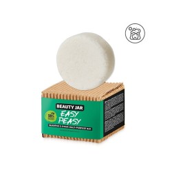 CHAMPÚ SÓLIDO CABELLO + AFEITADO - AGUACATE E OLIVA - EASY PEASY - TARRO DE BELLEZA - 65gr