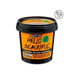 GEL DE DUTXA NATURAL PELLS SENSIBLES HELLO BEAU - CALÈNDULA I LLAVANDA - BEAUTY JAR - SENSE SLS - SENSE PARABENS - ORGÀNIC 150gr