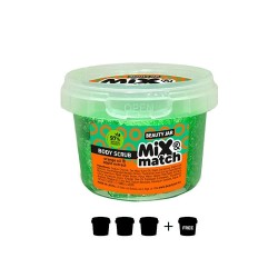 GOMMAGES MIX MATCH (PACK 3+1 GRATUIT A) POT DE BEAUTÉ - SANS SLS - SANS PARABEN - NATUREL - BIO