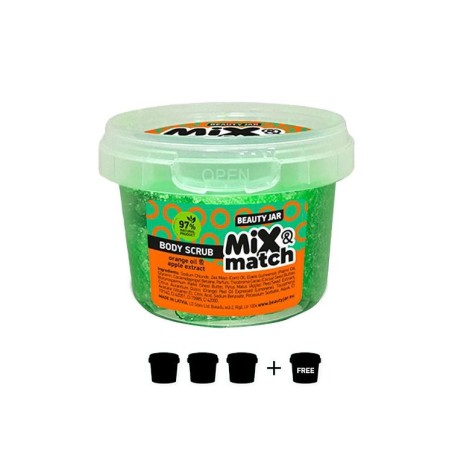 EXFOLIANTES MIX MATCH (PACK 3+1 GRATIS A) BEAUTY JAR - SIN SLS - SIN PARABENOS - NATURAL - ORGÁNICO