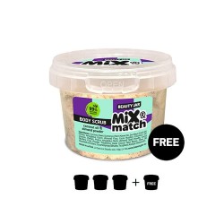 GOMMAGES MIX MATCH (PACK 3+1 GRATUIT A) POT DE BEAUTÉ - SANS SLS - SANS PARABEN - NATUREL - BIO