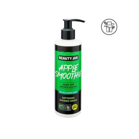 CREMA DE DUCHA SUAVIZANTE - MANZANA Y ESPINACAS - BEAUTY JAR - SIN SLS - SIN PARABENOS - ORGÁNICO 250ml
