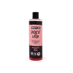 DOLCE VITA BAGNO SCHIUMA IDRATANTE - ROSA E MELOGRANO - BEAUTY JAR - SENZA SLS - SENZA PARABENI - NATURALE BIOLOGICO 400ml