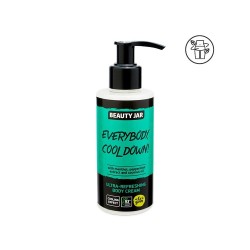 EVERYBODY, COOL DOWN ULTRA REFRESHING BODY CREAM - MENTHOL AND MINT - BEAUTY JAR - SLS FREE - PARABEN-FREE - NATURAL - 150ml