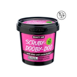 ODŻYWCZY PEELING DO CIAŁA - SHEA I KAKAO - SCRUBY-DOOBY-DOO SŁOIK PIĘKNOŚCI - BEZ SLS - BEZ PARABENÓW - NATURALNY - 200gr