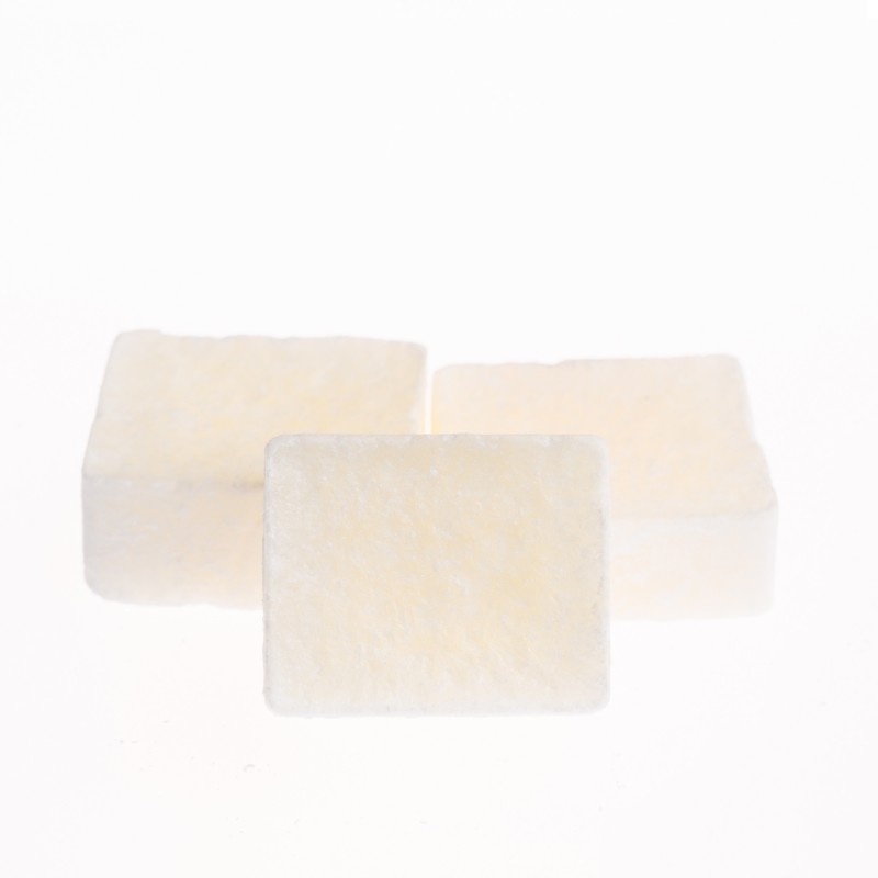 SCENTED AMBER MOROCCO CUBE - FRESH COTTON - Fresh Cotton - 1 unit of 25 grams-AMBER FROM MOROCCO-HOSTENATURA