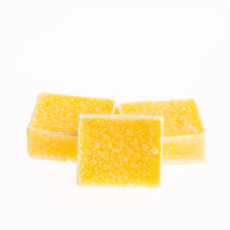 SCENTED MOROCCAN AMBER CUBE - SUMMER MANGO - Summer Mango - 1 unit of 25 grams-AMBER FROM MOROCCO-HOSTENATURA