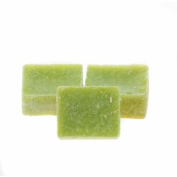 CUBE AMBRÉ MAROCAIN PARFUMÉ - POMME VERTE FRAÎCHE - Pomme verte fraîche - 1 unité de 25 grammes