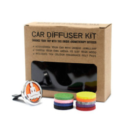 Kit difusor para coche - Buda de loto - 30mm - 1