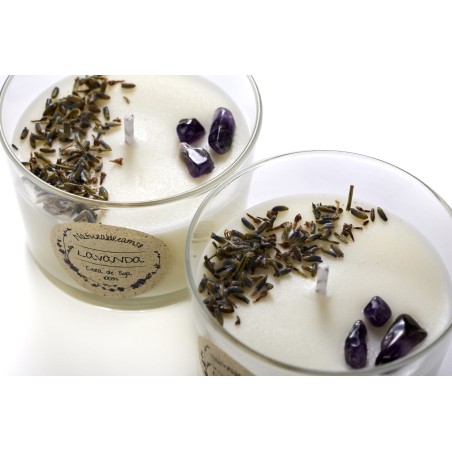 Lavender Soy Wax Candle - Artisan - NaturalDreams8 - Handmade - 270ml