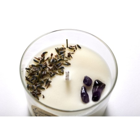 Vela Cera de Soja Lavanda - Artesana - NaturalDreams8 - Hecho a Mano - 270ml